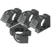 TOTALTURF Quick Fist Rubber Clamps for Off Road Vehicles - Small - Pack of 4 TO20546